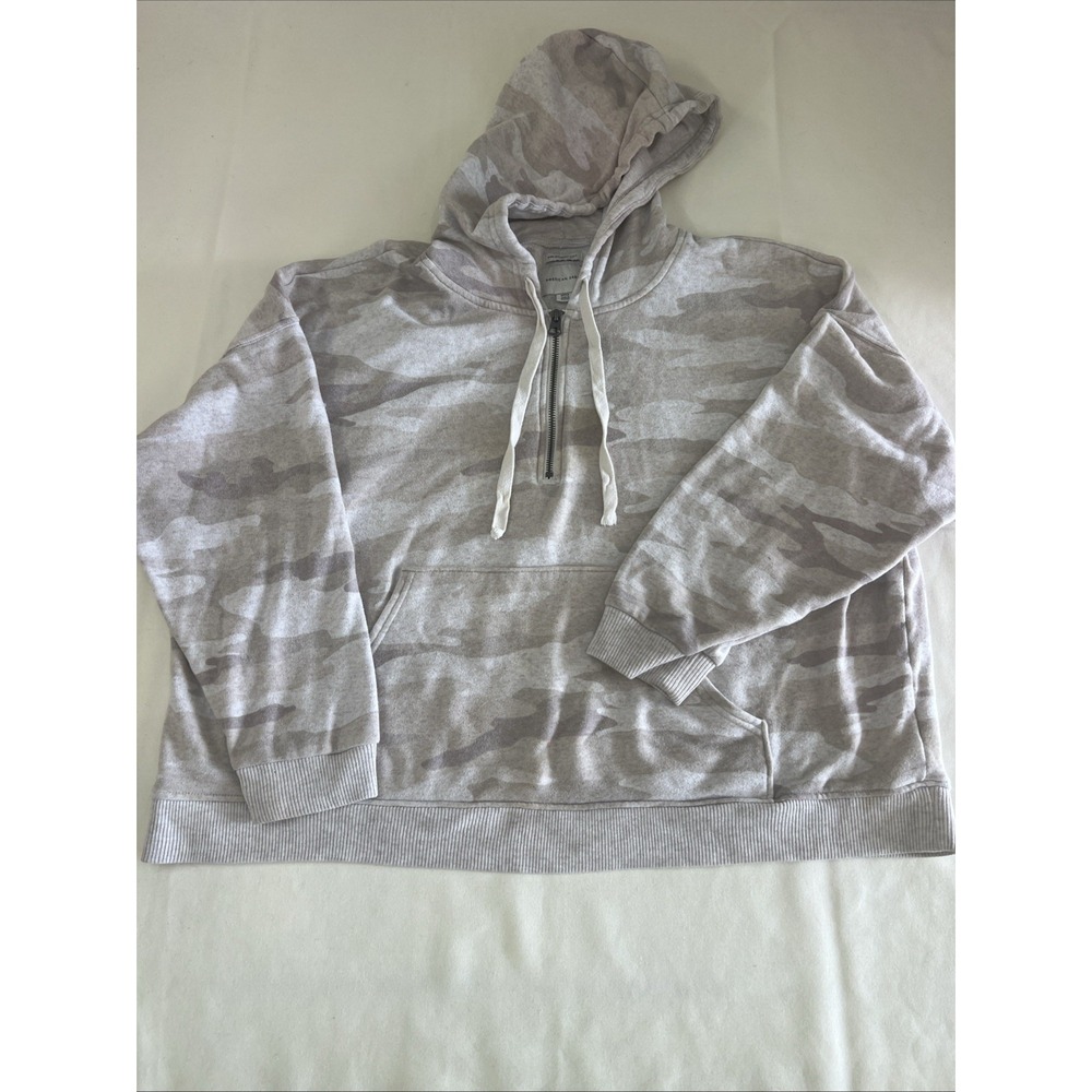 American Eagle Women's Sz S Hoodie Ahh-Mazingly Soft Camo Pockets Pullover
